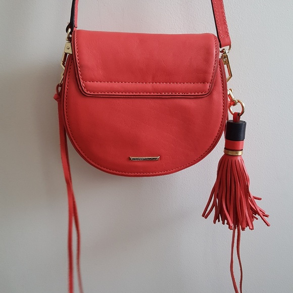 Rebecca Minkoff Suki Saddle Crossbody Tassel Bag - Picture 8 of 8
